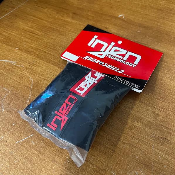 INJEN Water Repellant Pre Filter Black 1037BLK For X-1021 X-1026 Air Filters