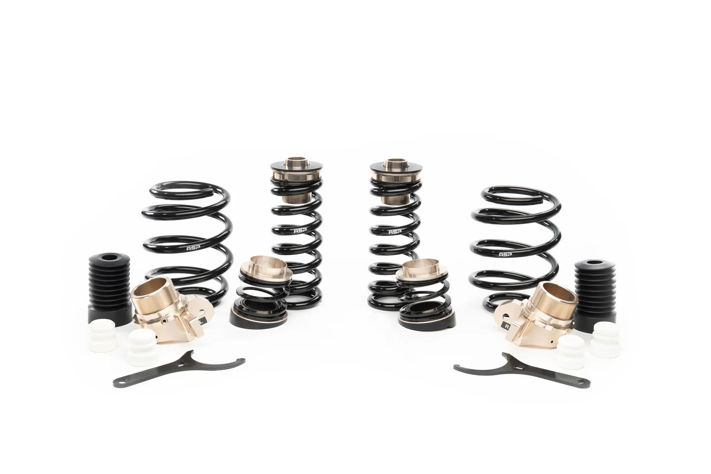 BC RACING ASP Series Adjustable Spring Perch Lowering Kit For 23+ BMW G87 M2 RWD