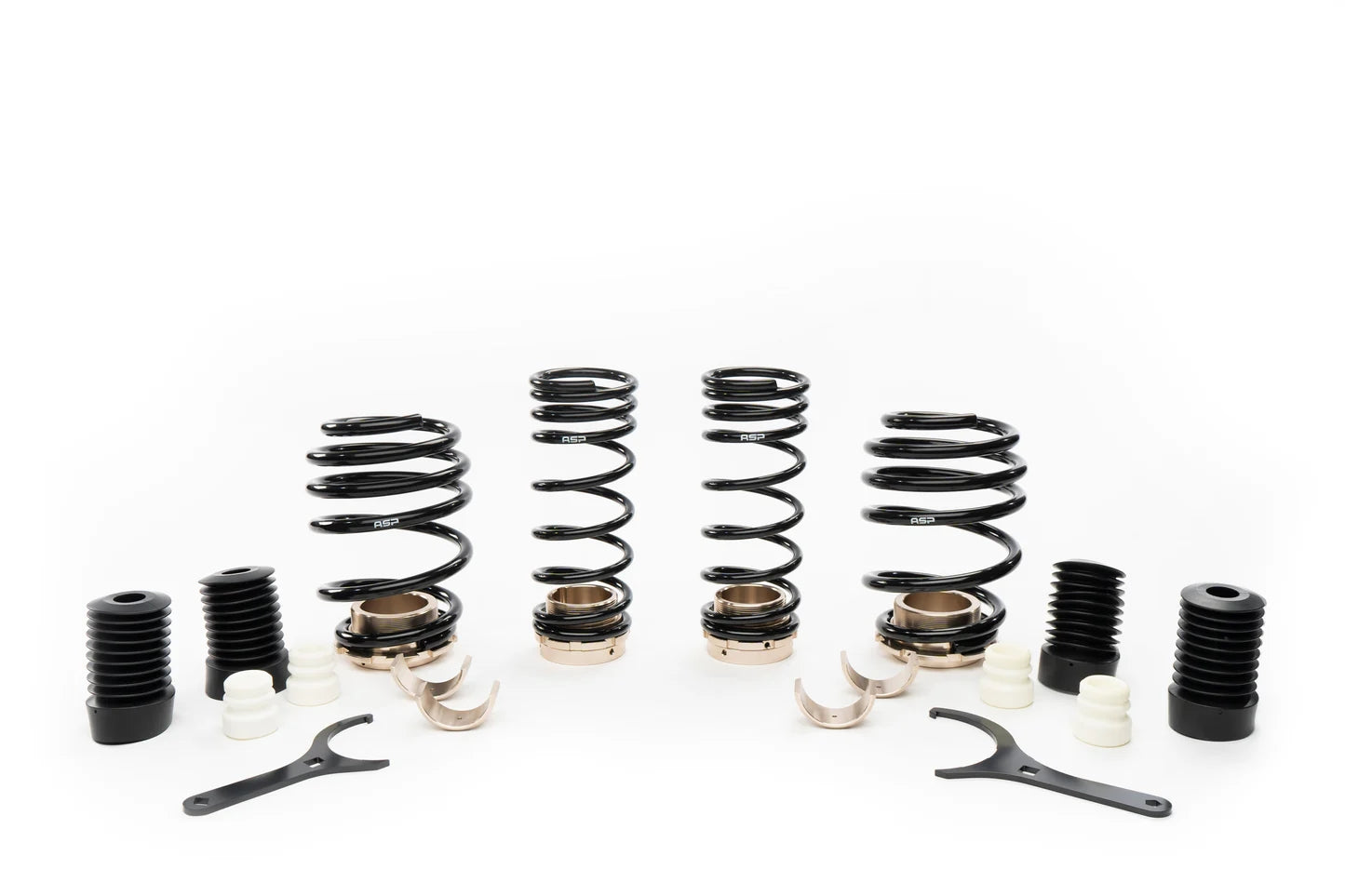 BC RACING ASP Series Adjustable Spring Perch Lowering Kit For 16-23 982 Cayman