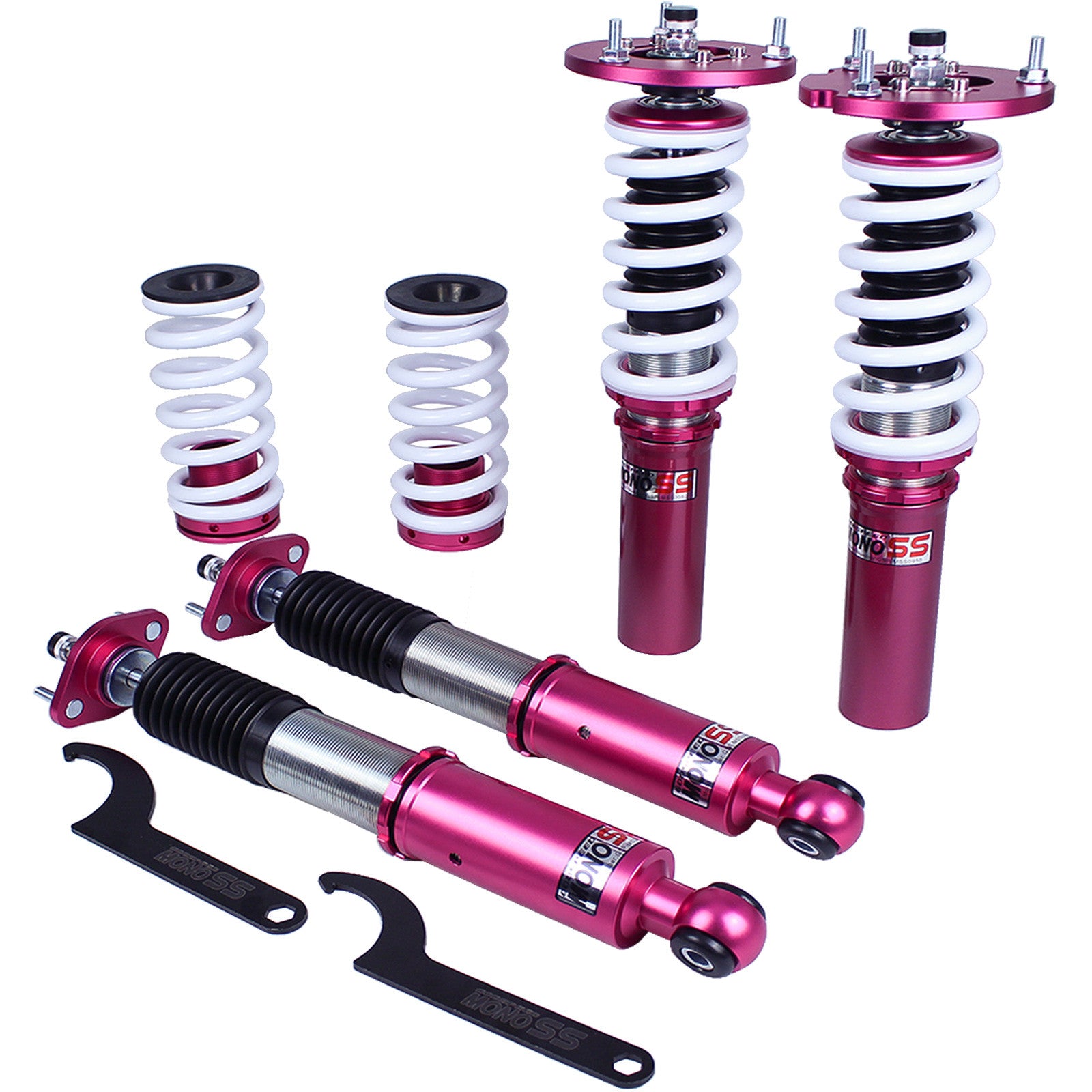 Godspeed MONO-SS Adjustable Coilover Kit for 84-92 BMW 3 Series RWD 325 E30 51mm