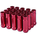 Godspeed Project Red Type X 60mm Aluminum Lug Nut Set Universal 12x1.5 20PC