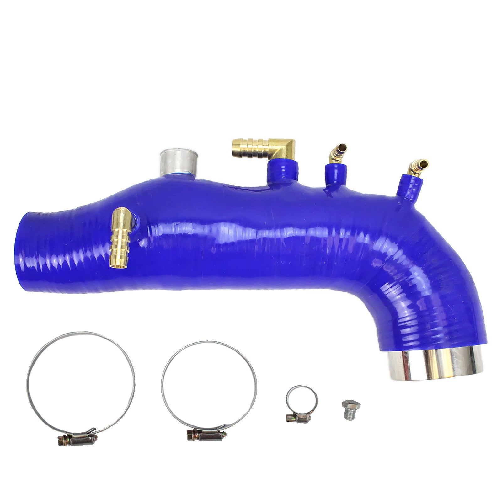 REV9 Bue Silicone Turbo Induction Hose Kit For 07-09 Subaru Legacy GT EJ25 Turbo
