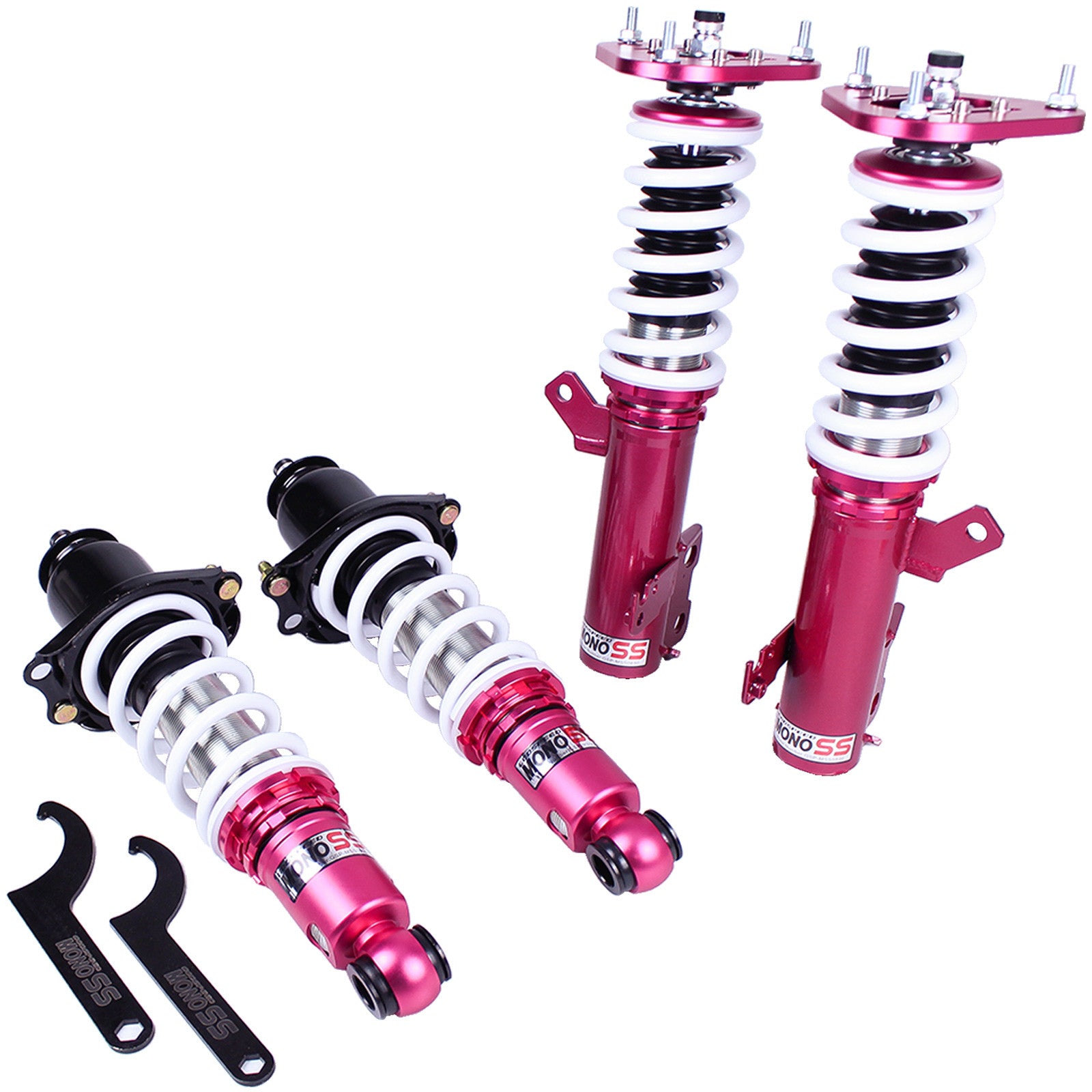Godspeed MONO-SS Adjustable Coilover Shock Lowering Kit for 14-19 Toyota Corolla