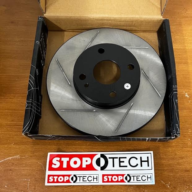 STOPTECH Power Slotted Rear Passenger Sport Rotor for 1994-2002 Mazda Miata