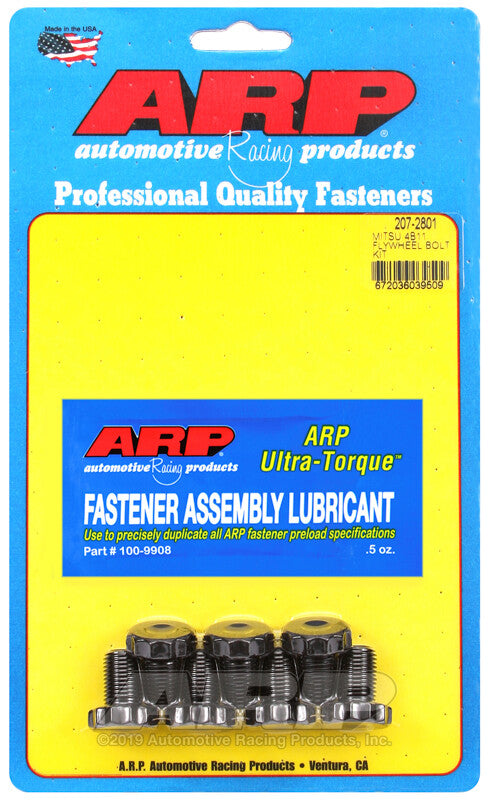 ARP PRO-SERIES FLYWHEEL BOLT KIT FOR MITSUBISHI EVO X 2.0L TURBO (4B11) 207-2801