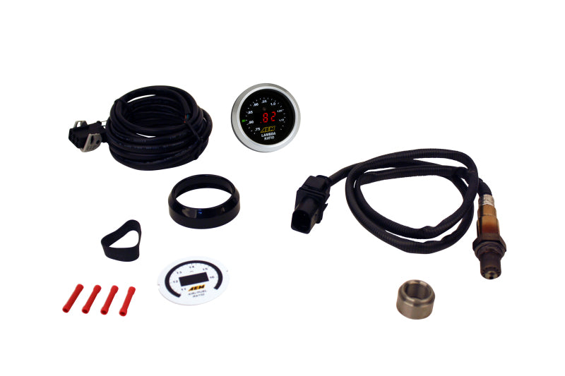 AEM 30-4110 52MM Digital Wideband Air Fuel Ratio Gauge w/ Bosch LSU 4.9 Sensor