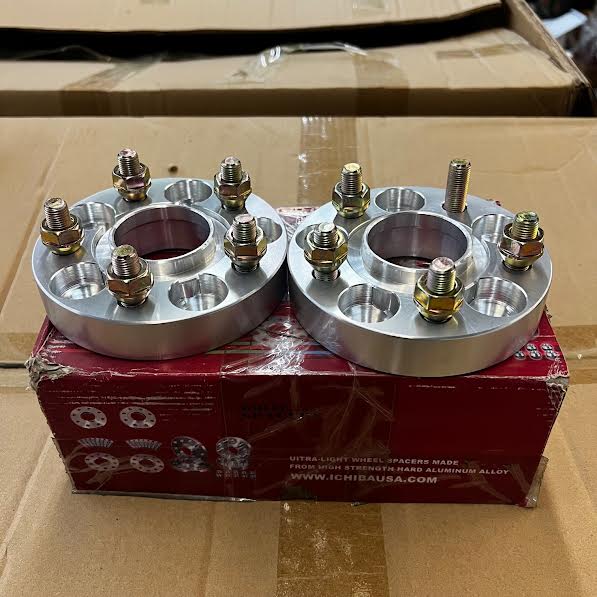 Open Box Ichiba V2 Wheel Spacer Kit 5x100 25mm 56.1 CB For Subaru WRX Impreza