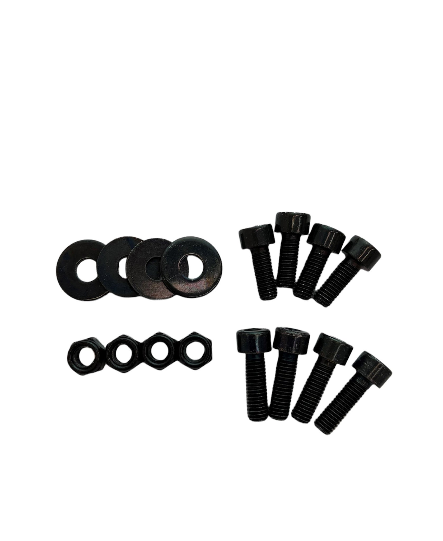SPARCO SEAT HARDWARE MOUNT KIT: BOTTOM MOUNT (ZINC BLACK BOLT / WASHER) 50001ZN