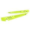 PERRIN Neon Yellow Fender Shroud Support Kit Pair For 08-14 Subaru WRX STI