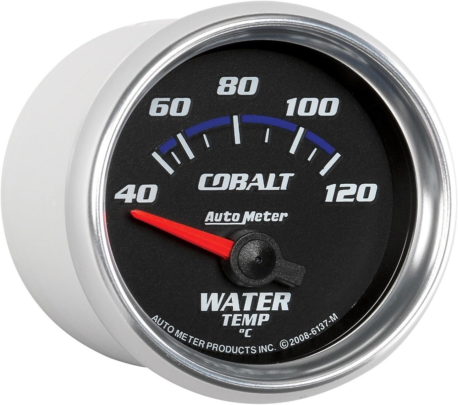 AUTO METER 2 COBALT METER: Water Temperature Gauge 40-120C