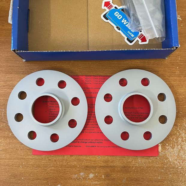 Open Box H&R DRS Wheel Spacer Pair 20mm 4x100 54.1 For 90-05 Mazda Miata NA NB