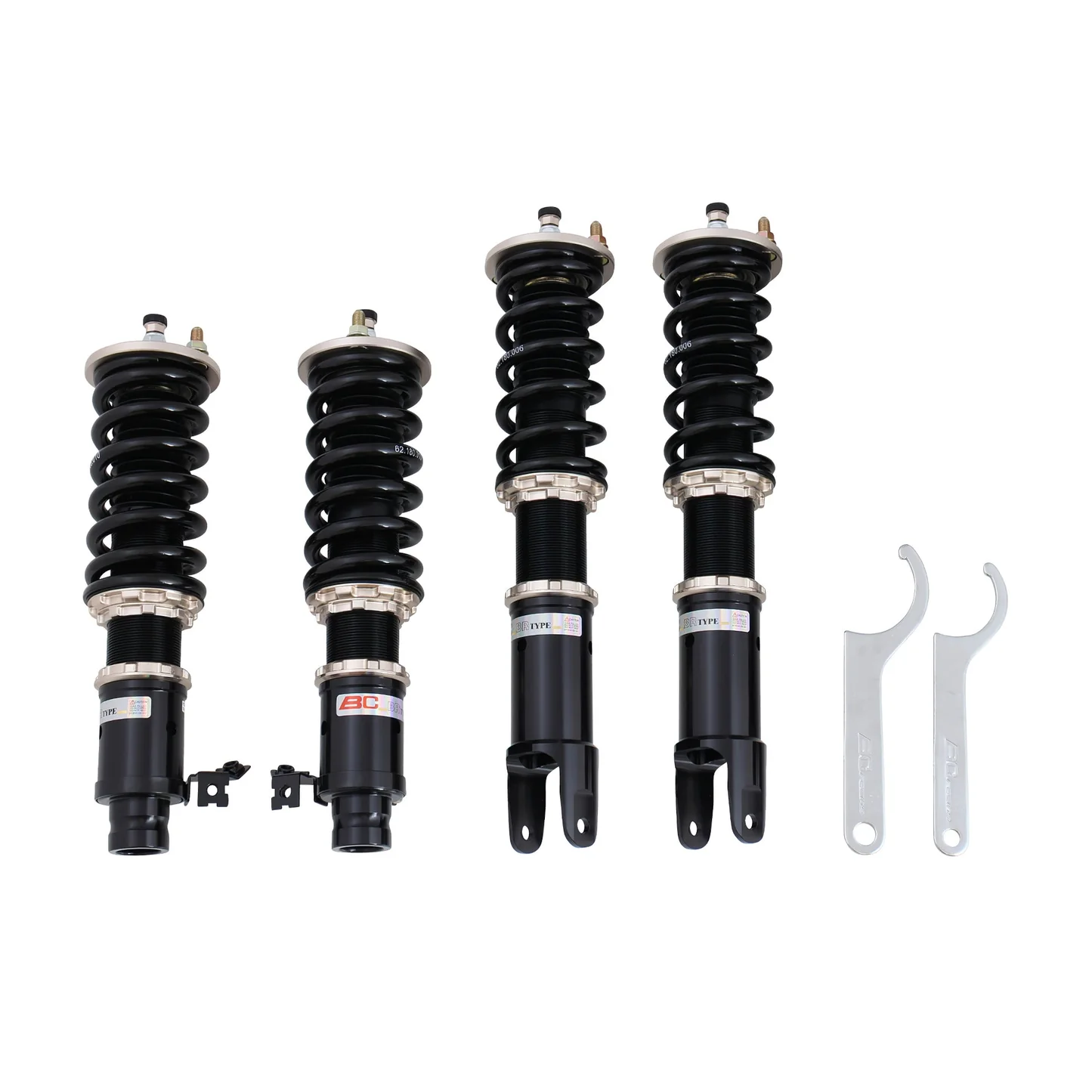 BC Racing BR Series EXTREME LOW Coilovers Lower Kit For 1992-1995 Honda Civic EG