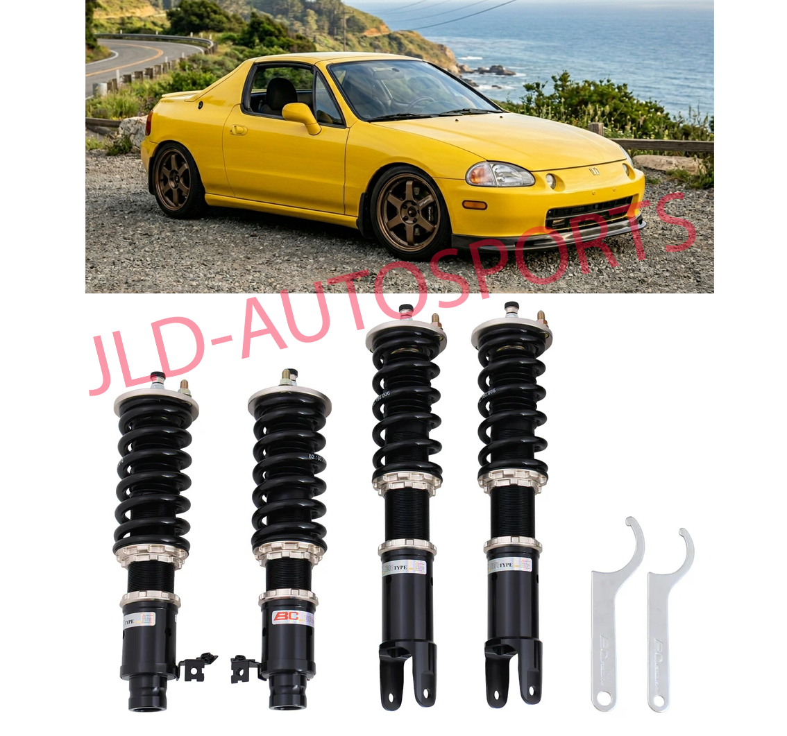 BC Racing BR Coilover Shock Kit For 93-97 Honda Civic Del Sol - 30 Way Dampening