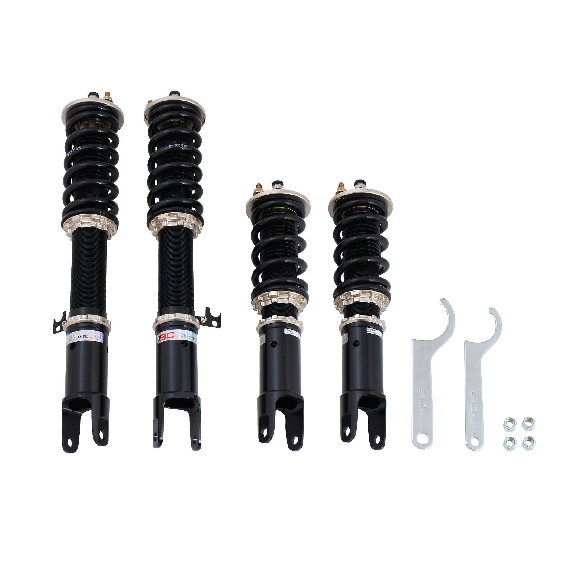 BC Racing BR Series Extreme Low Coilovers Kit For 2000-2009 Honda S2000 AP1 AP2