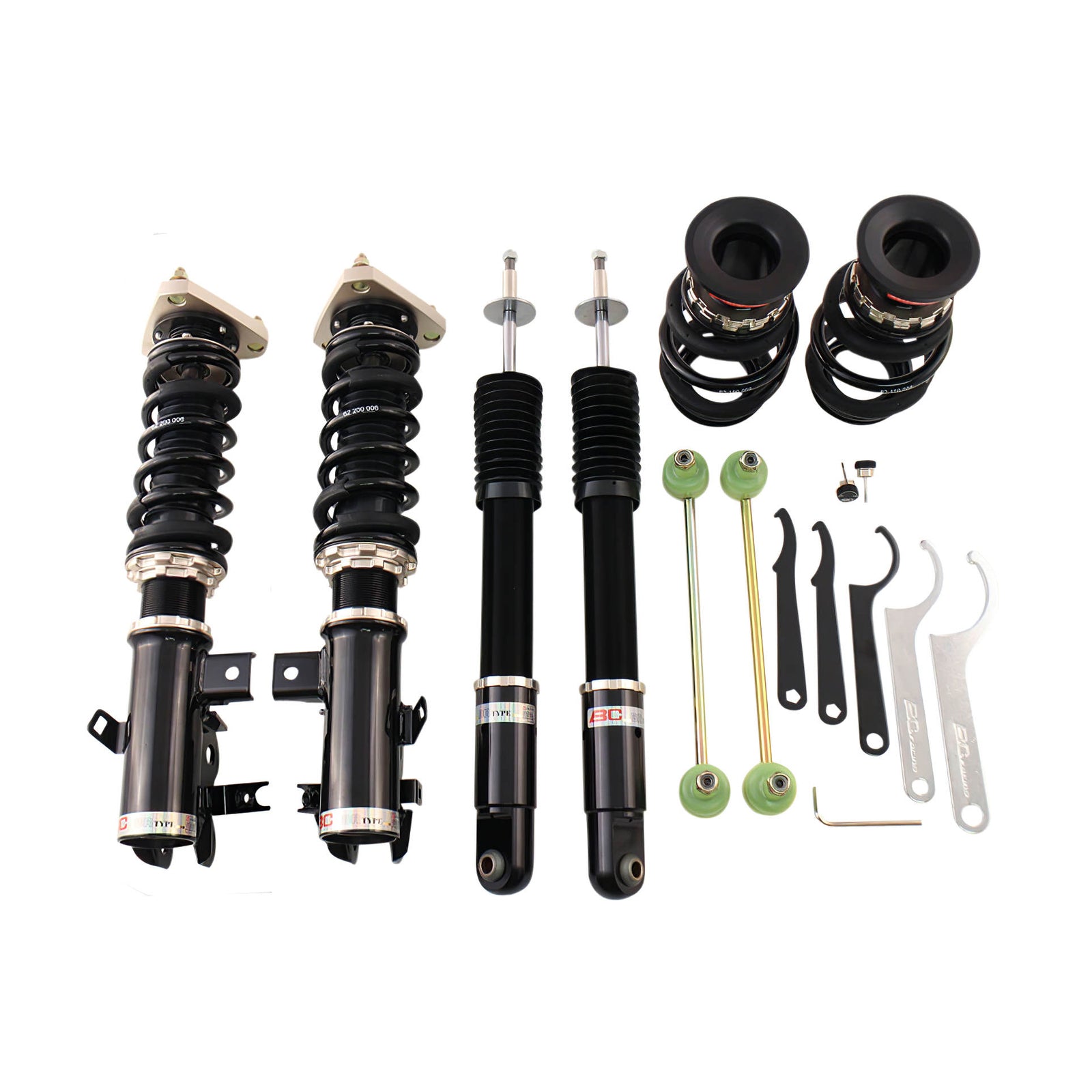 BC Racing Coilovers Shock Spring Kit For 18-22 Honda Accord Turbo (10th Gen)