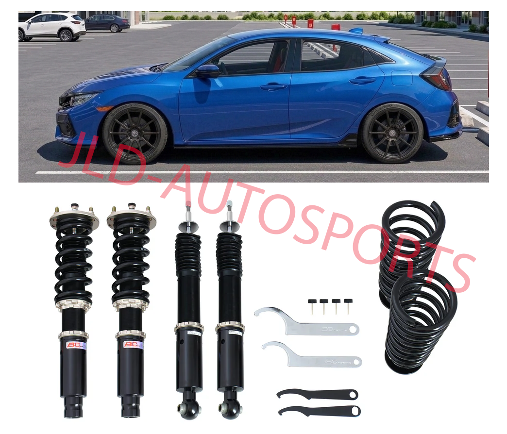 BC Racing BR Lowering Coilover Shock Spring For 17-21 Honda Civic Hatchback 1.5T