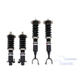 BC Racing BR Series Extreme Low Coilovers Shocks Kit For 92-01 Honda Prelude BB