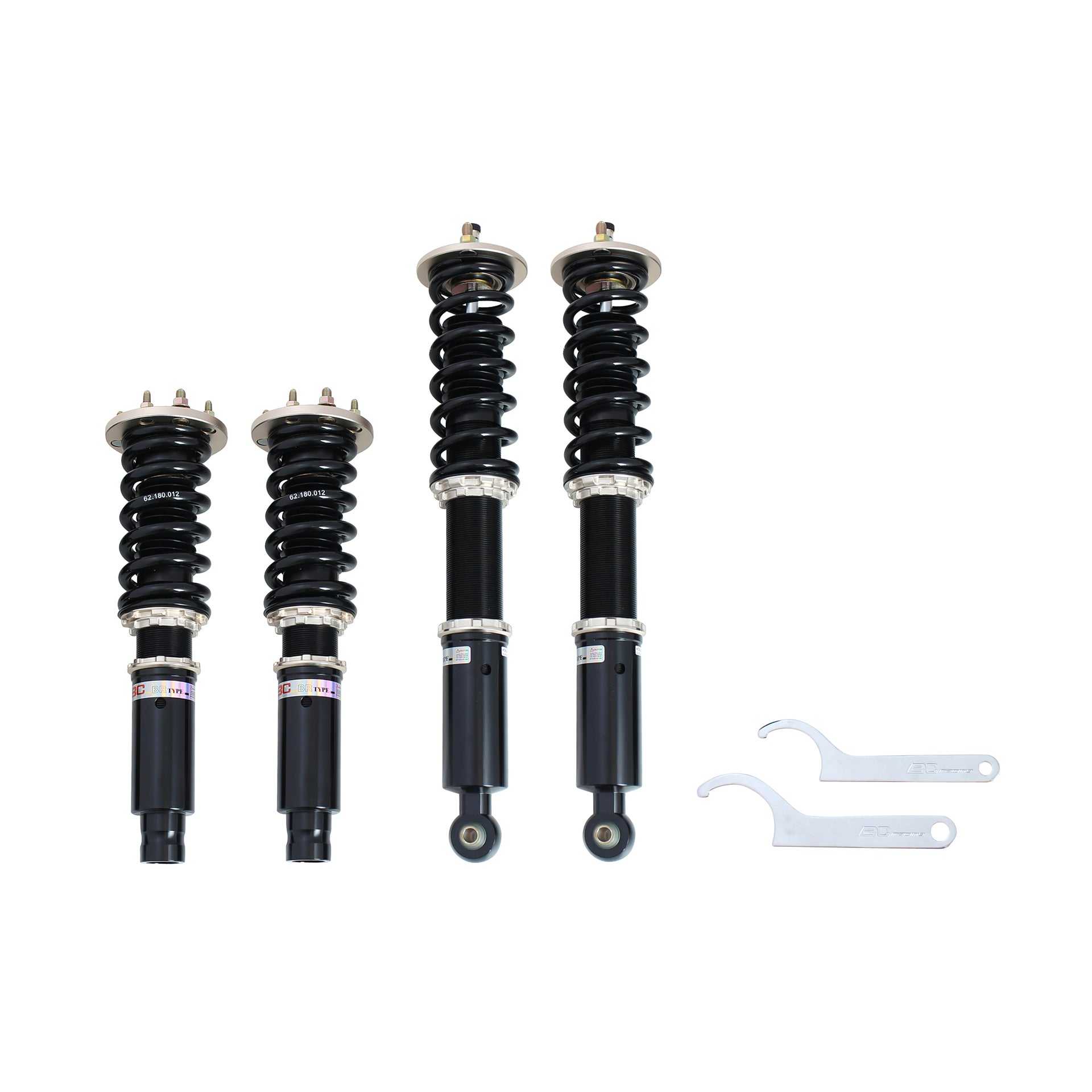 BC Racing BR Series Extreme Low Coilovers Shocks Kit For 2004-2008 Acura TL UA