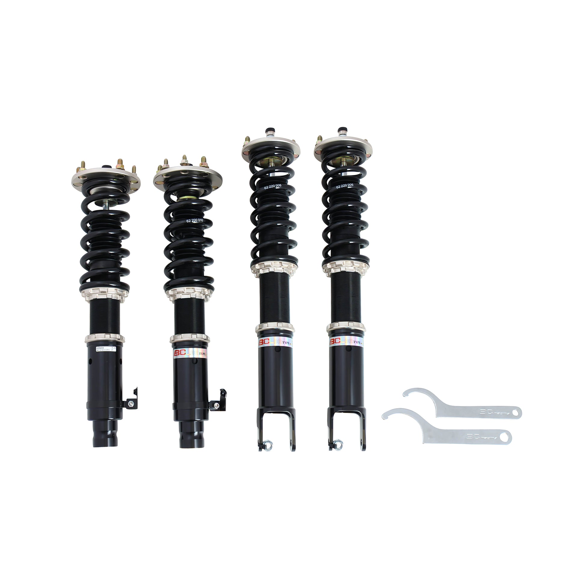 BC Racing BR Series Extreme Low Coilovers Kit For 08-12 Honda Accord 09-14 TSX