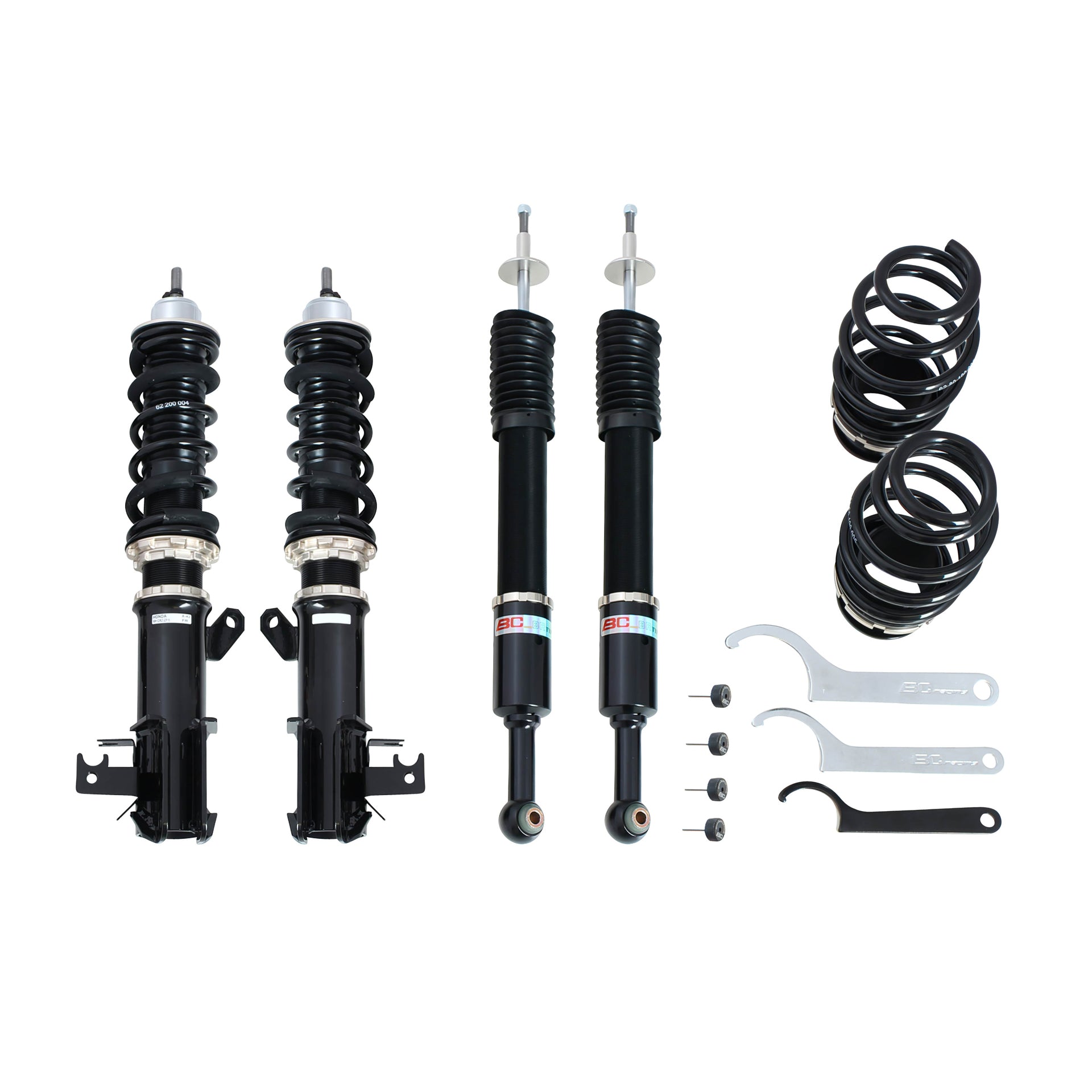 BC Racing BR Series Coilovers Shocks Lower Kit For 2011-2016 Honda CR-Z ZF1 ZF2