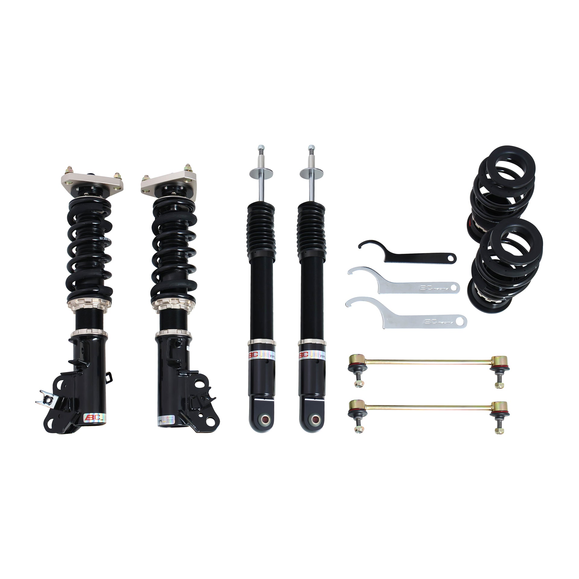 BC Racing BR Series Extreme Low Coilover Shock Kit For 2003-2013 Honda Element