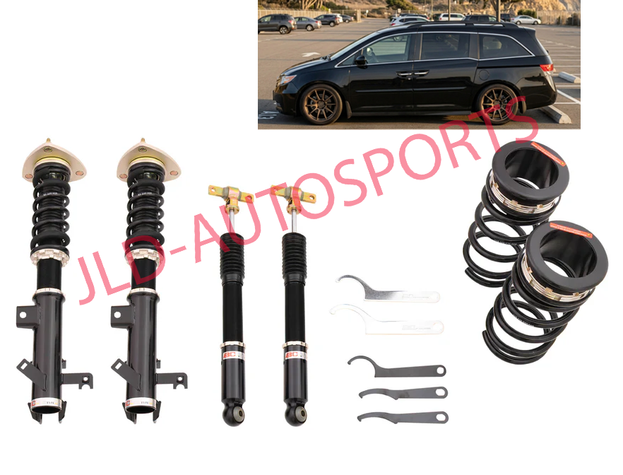 BC Racing BR Series Adjustable Coilover Shock Kit For 2005-2010 Honda Odyssey
