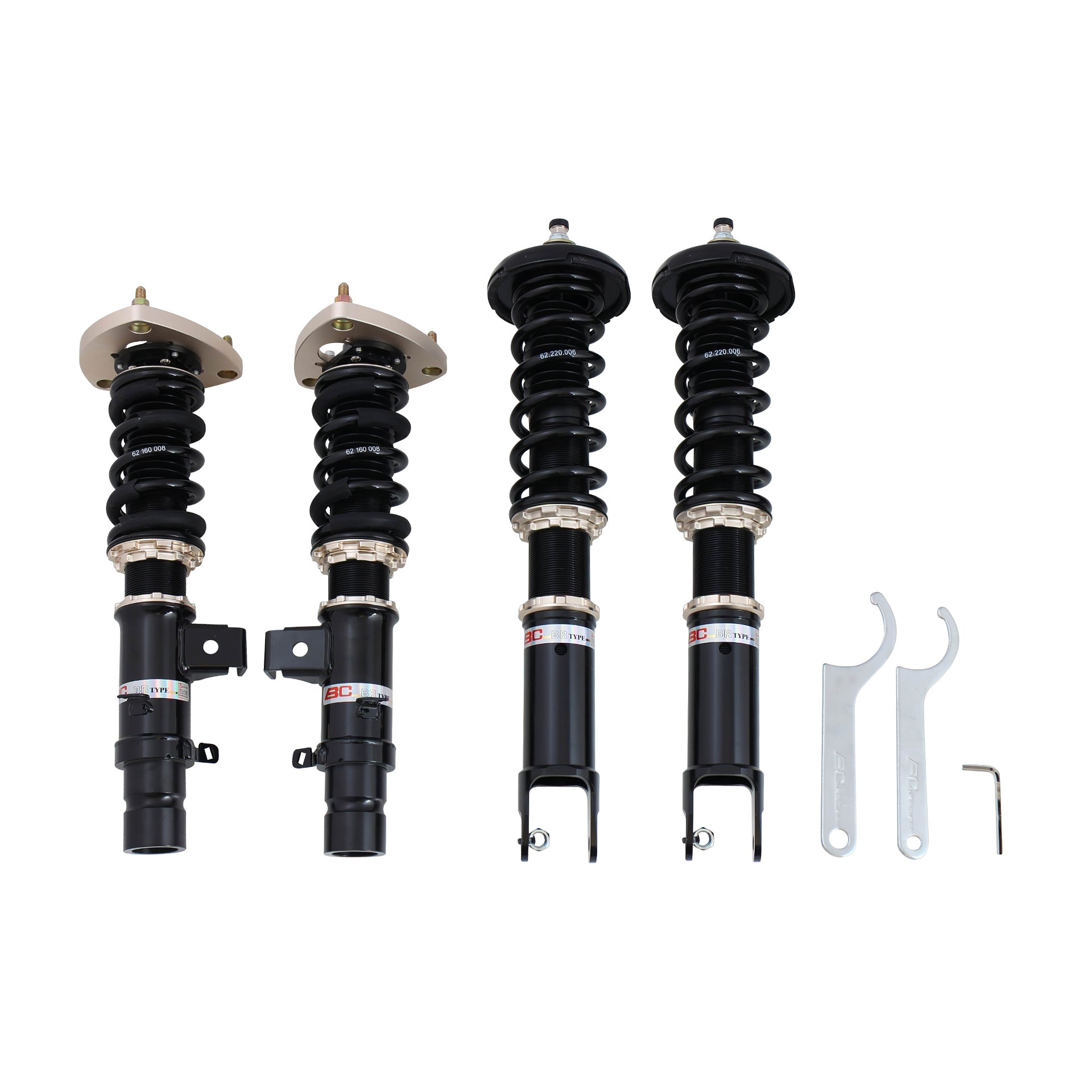 BC Racing BR Series Adjustable Coilovers Kit for 2005-2012 Acura RL SH-AWD