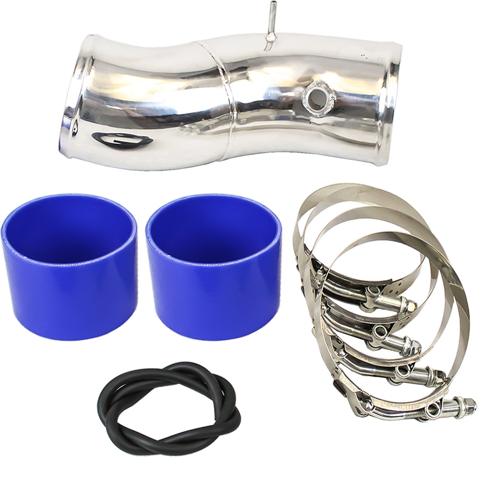 REV9 4" Air Intake Pipe Kit For Ford Super Duty 99-03 7.3L GTP38 PowerStroke