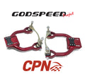 Godspeed Adjustable Front Upper Camber Arms for Honda Civic Del Sol (EG) 1993-97