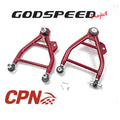 Godspeed Adjustable Front Lower Control A Arms w/ Ball Joints for Mustang 99-04