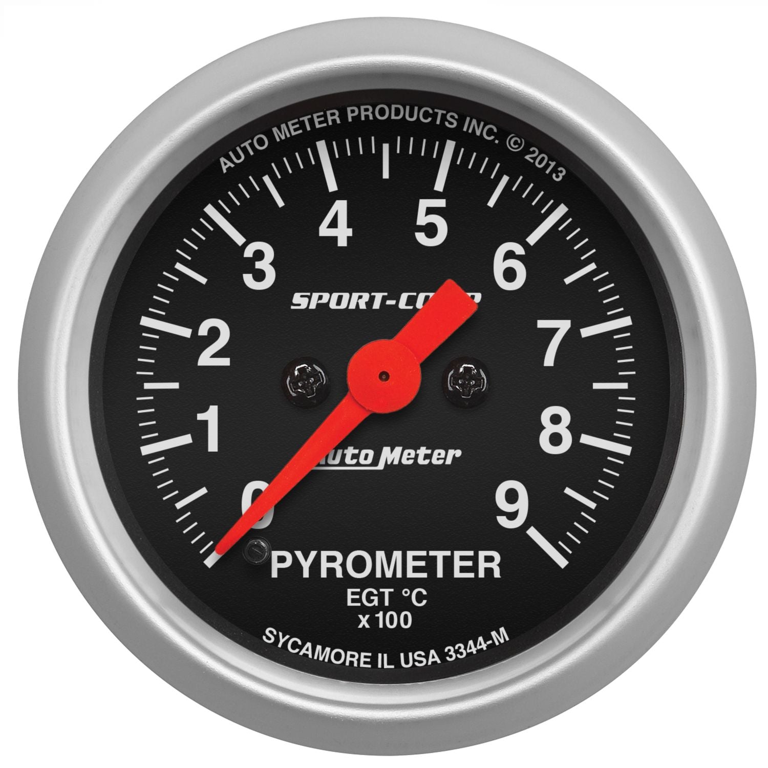 AUTO METER SPORT-COMP 2 GAUGE : EGT 0-900C 0-1600F (KIT) Exhaust Gas Temperature