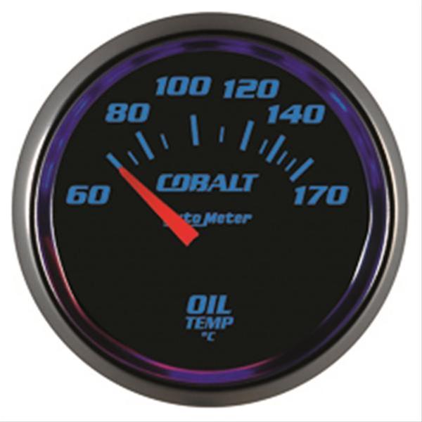 AUTO METER 2 COBALT METER: Oil Temperature Gauge 60-170C
