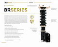 BC Racing Coilovers Shock Spring Kit For 15-22 Honda Fit GK3