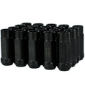 Godspeed Project Black Type 3-X 55mm Steel Lug Nuts 12X1.25 20pc Set Universal