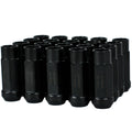 Godspeed Project Black Type 3-X 55mm Steel Lug Nut 12X1.5 20pc Set Universal