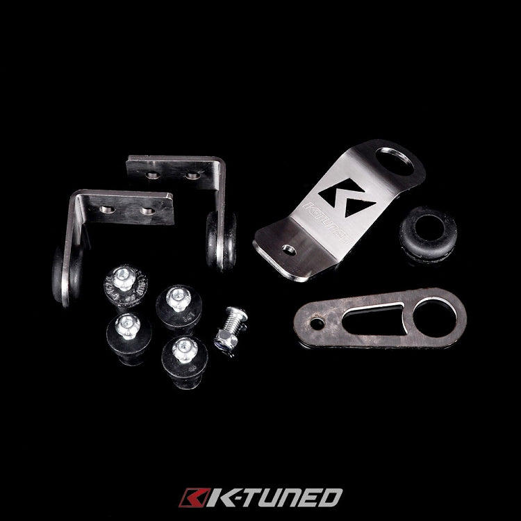 K-TUNED Bolt On Radiator Bracket Install Kit For Civic Integra EG DC2 EK