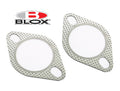 BLOX RACING EXHAUST GASKET: 2.5", 2-HOLE x2