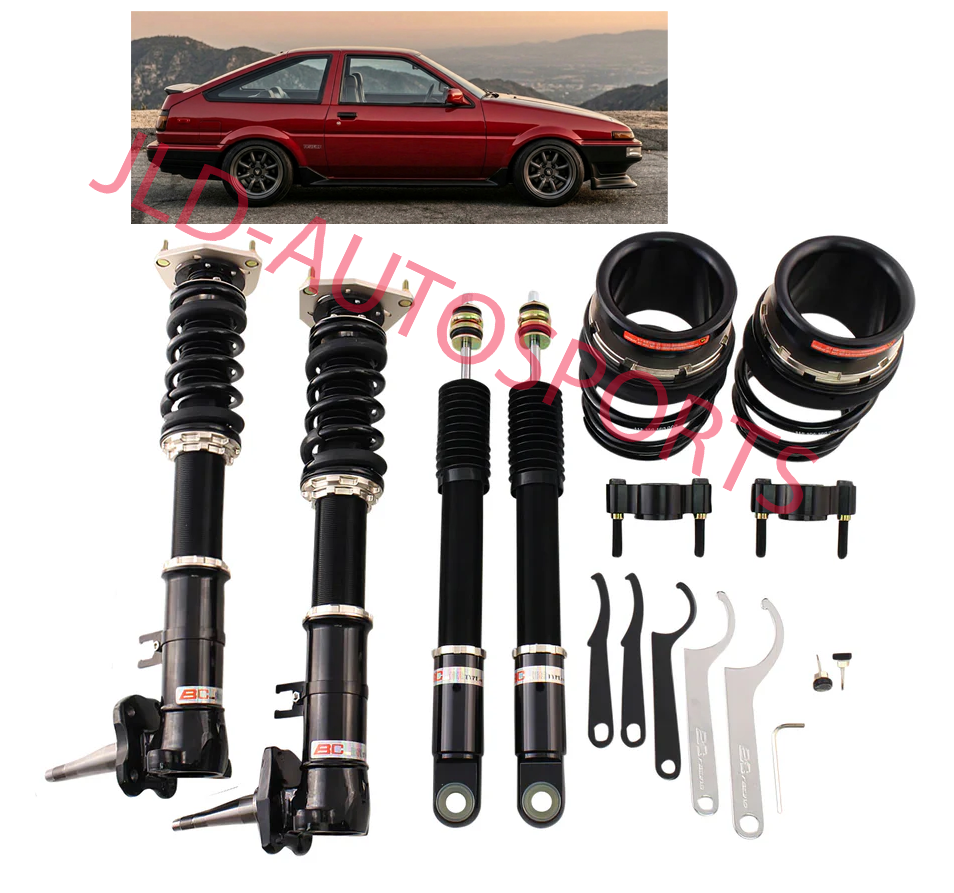 BC Racing BR Lowering Coilover For 84-87 Toyota Corolla AE86 (W/Front Spindle)