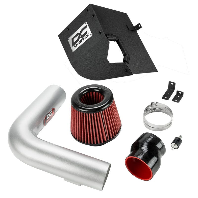 DC Sports Cold Air Intake Silver With Filter Kit For 2015-2021 Subaru WRX VA1