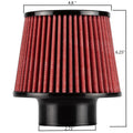 DC SPORTS CLAMP ON HIGH FLOW ENGINE INTAKE AIR FILTER 2.75" INLET