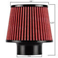 DC SPORTS CLAMP ON HIGH FLOW ENGINE INTAKE AIR FILTER 3" INLET