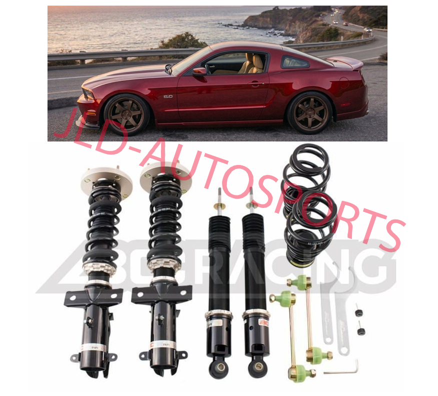 BC Racing BR Lowering Coilover Springs Kit For 2005-2014 Ford Mustang V6 V8