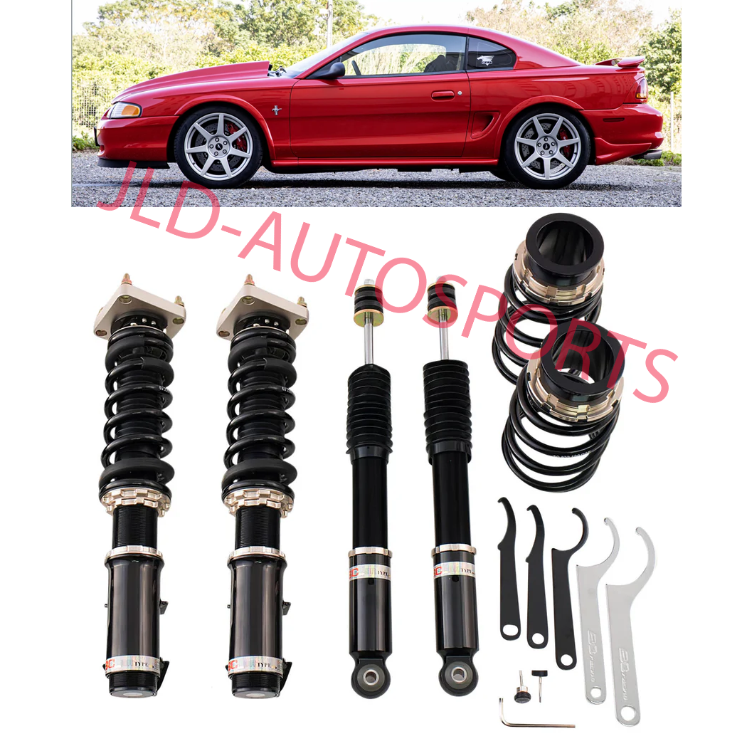 BC Racing BR Coilover Shock Strut Kit For 94-04 Ford Mustang SN95