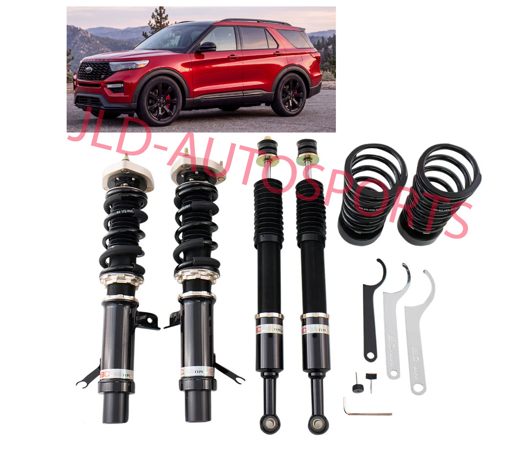 BC Racing BR Lowering Coilover Spring Set For 20-24 Ford Explorer ST (RWD / AWD)