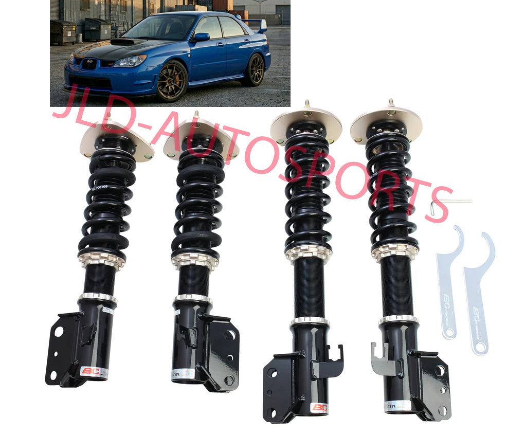 BC Racing BR Adjustable Coilover Shock Kit For 05-07 Subaru Impreza STI GDE /GDF