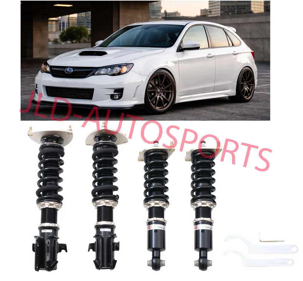BC Racing BR Lower Coilover Springs Kit For 08-11 Subaru Impreza Base Hatchback