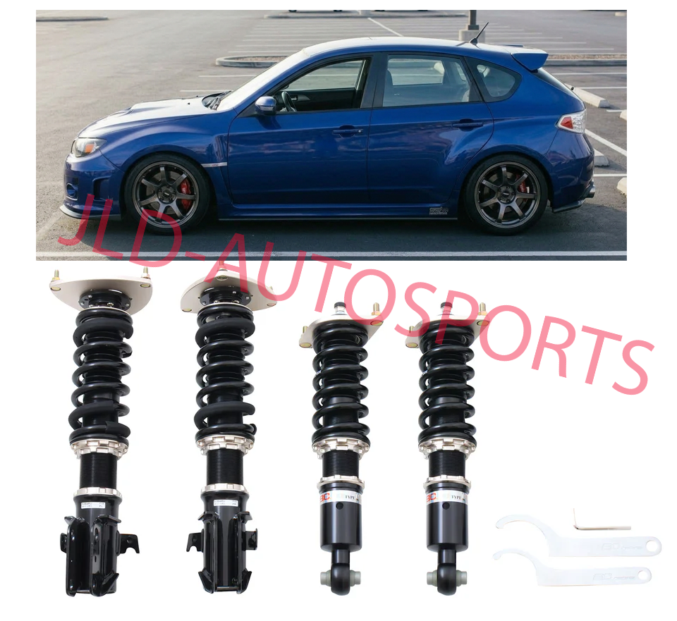 BC Racing BR (Extreme Low) Coilover Kit For 08-14 Subaru Impreza WRX Hatchback