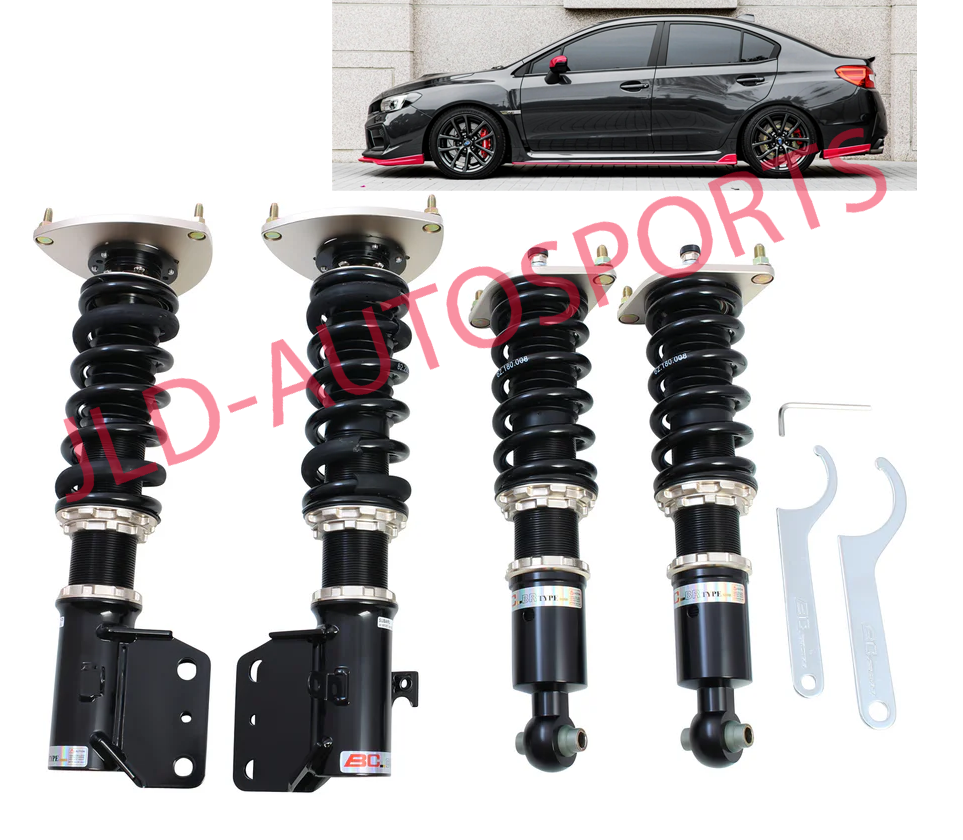 BC Racing Adjustable Coilover for 15-21 Subaru Impreza STI / WRX (VAB /VAF /VAG)