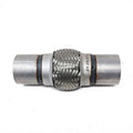 REV9 Power 2.25"x4"x8" Stainless Steel Flex Pipe Exhaust Mild Steel Extension