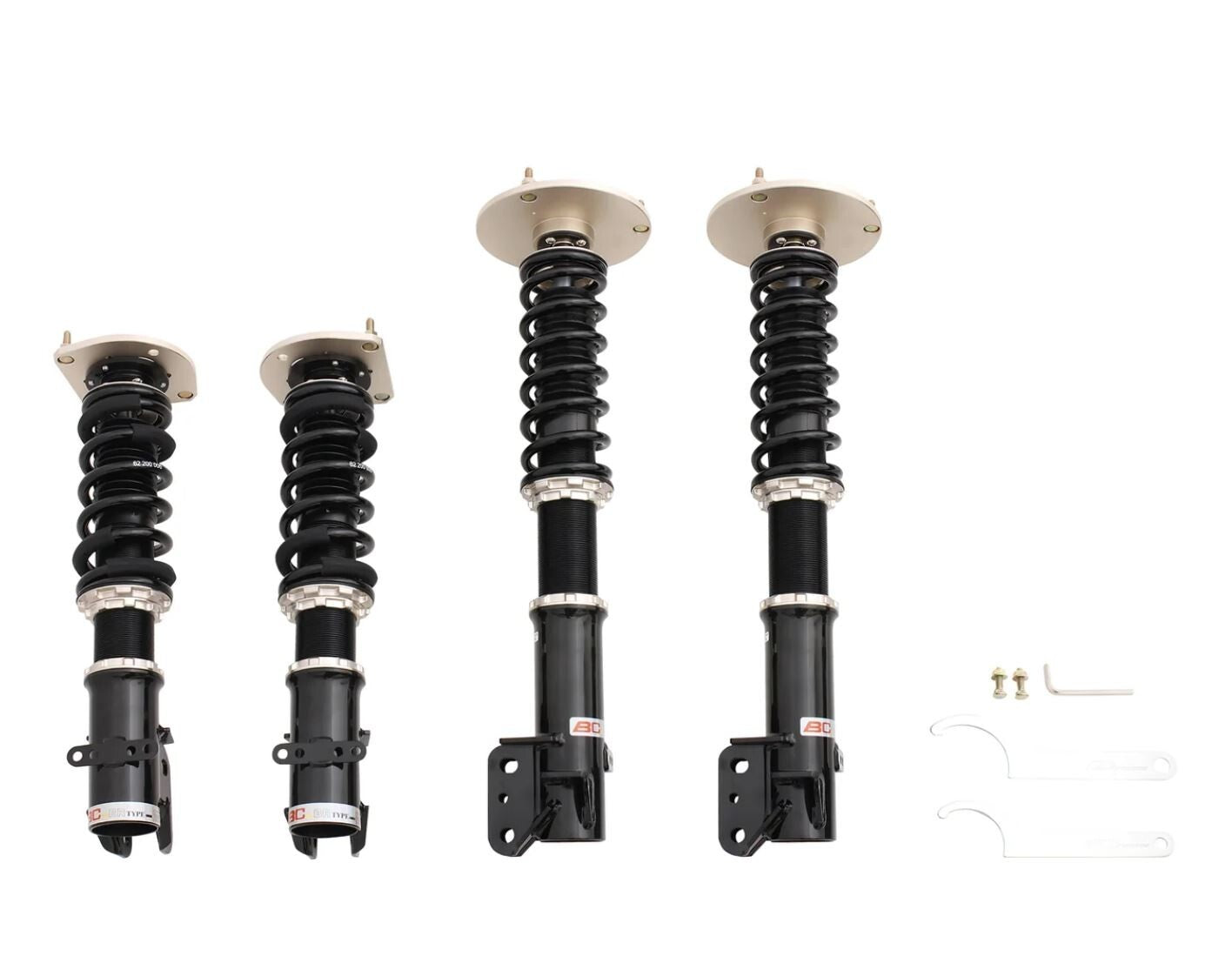 BC Racing BR Extreme Low Coilover Strut Kit For 00-05 Dodge Neon / 03-05 SRT-4